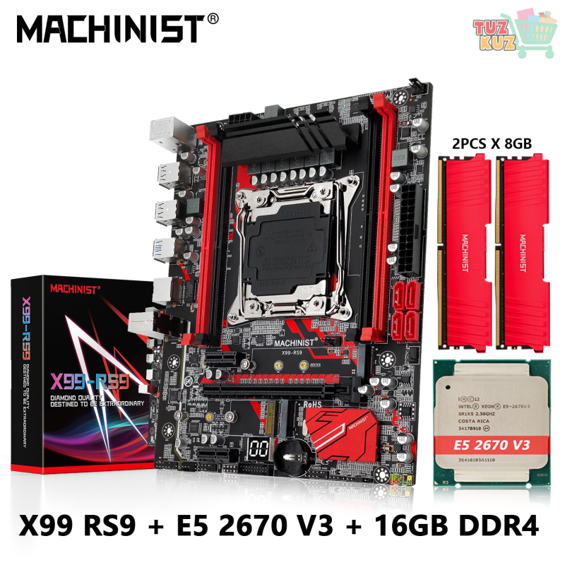 Machinist X99 RS9 X99 Motherboard