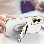 Astronaut Bracket Plating Phone Holder Case