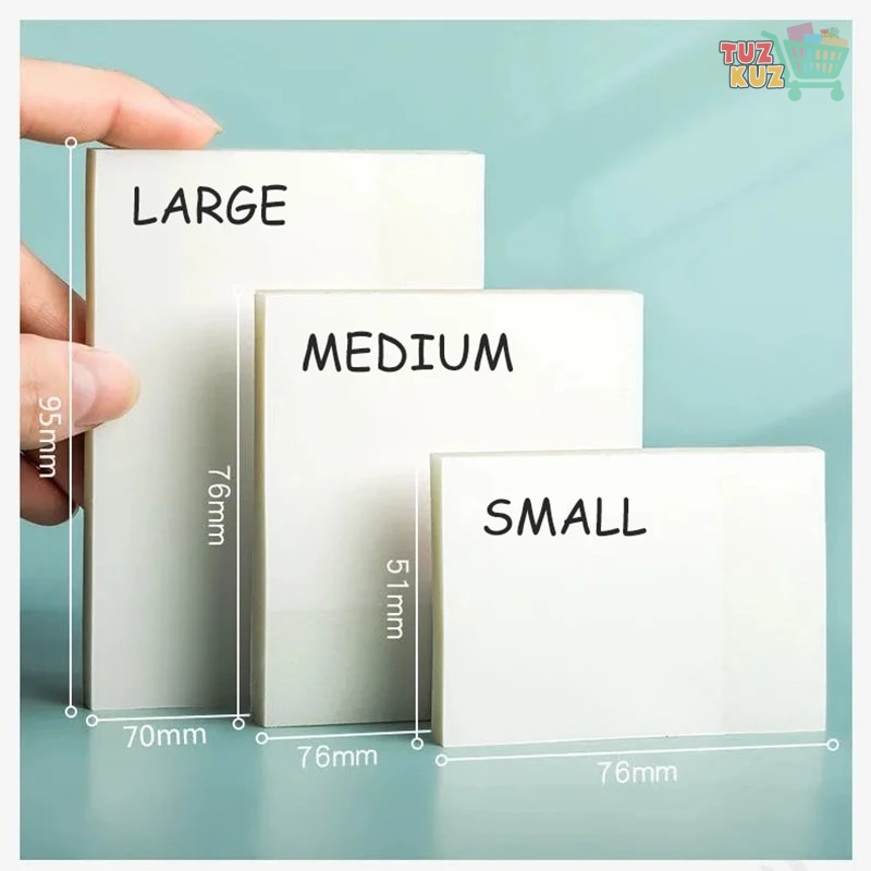 50sheets Transparent Posted it Sticky Note Pads