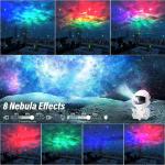 Astronaut Galaxy Night Light Star Projector - LED Starry Nebula Lamp