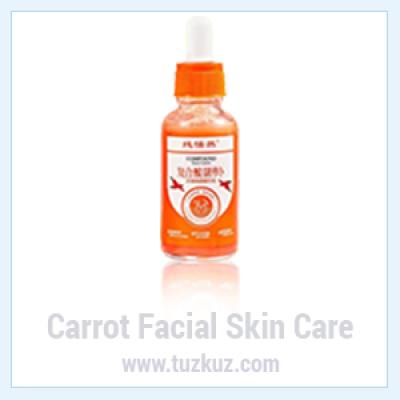 Carrot Facial Skin Care Set Carrot Serum Moisturizing Remove Dryness Fine Lines Whitening Brighten Face Anti-Aging Essence