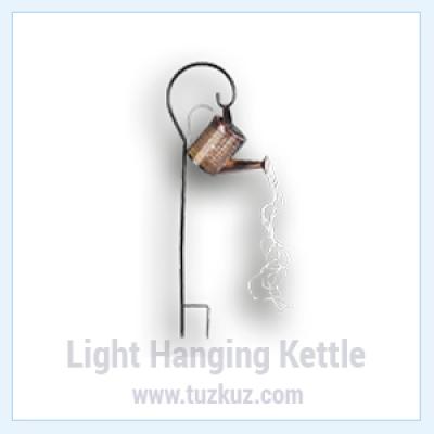 Solar Watering Can Light Hanging Kettle