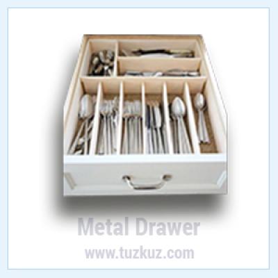 Utensils Holder Drawer Nordic Cabinets Organizer Metal Drawer