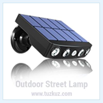 WAKYME Solar LED Light Outdoor Street Lamp