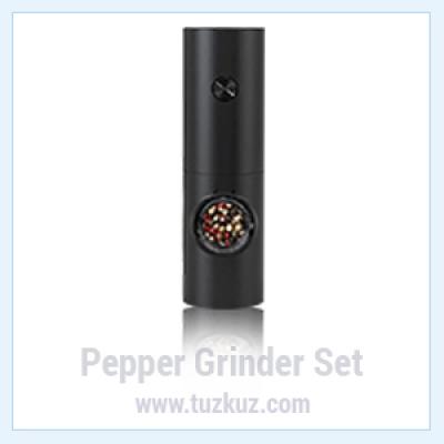 Electric Automatic Rechargeable Salt And Pepper Grinder Set