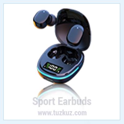 5.1 Bluetooth Outdoor Sport Earbuds with Touch Control & Power Display