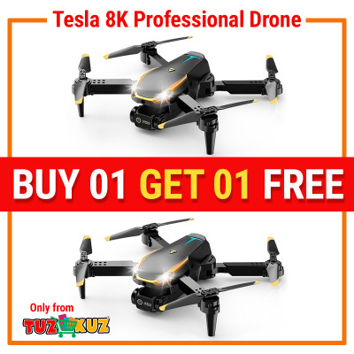 Tesla 8K Professional Drone 4K HD Aerial Photography Quadcopter Remote Control Helicopter 5000 Meters Distance Avoid Obstacles