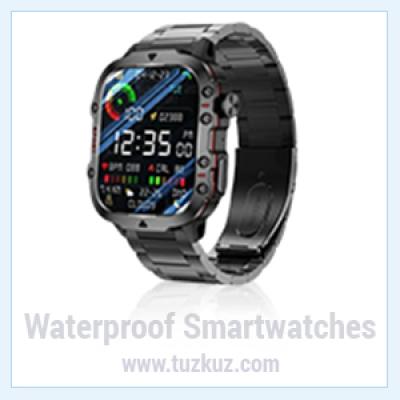 Top 2024 Waterproof Smartwatches for Men: AI Voice, Bluetooth Call, and Health Monitoring Features