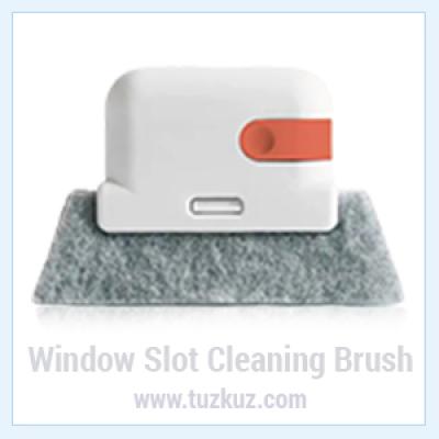 Handheld Window Slot Cleaning Brush for Gaps & Household Use