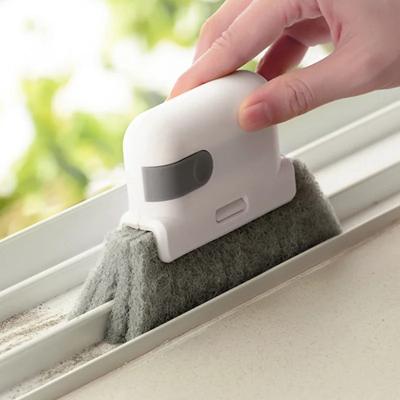 Handheld Window Slot Cleaning Brush for Gaps & Household Use