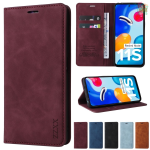 Flip Leather RFID Blocking Wallet Case For Xiaomi Redmi