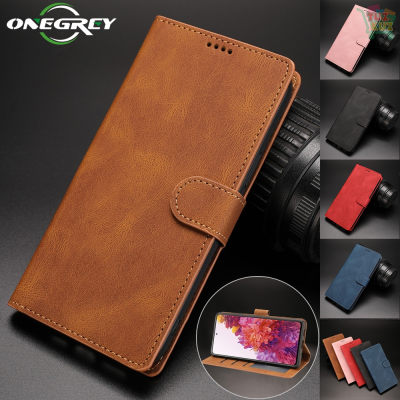 Leather Flip Wallet Case For Samsung Galaxy