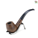 Top Grade Ebony Wood Smoking Pipe