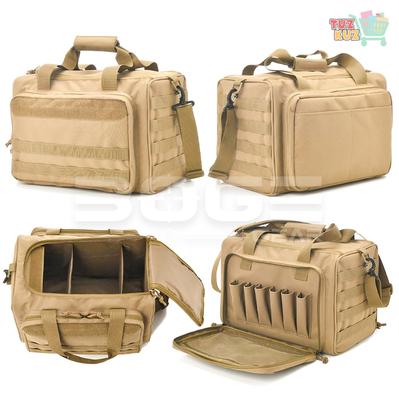 Tactical Range Bag Molle Shooting Pistol Case Pack