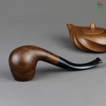 Top Grade Ebony Wood Smoking Pipe