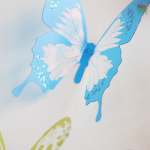18Pcs/Set 3d Crystal Butterfly Wall Sticker