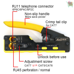 xintylink all in one rj45 pliers crimper