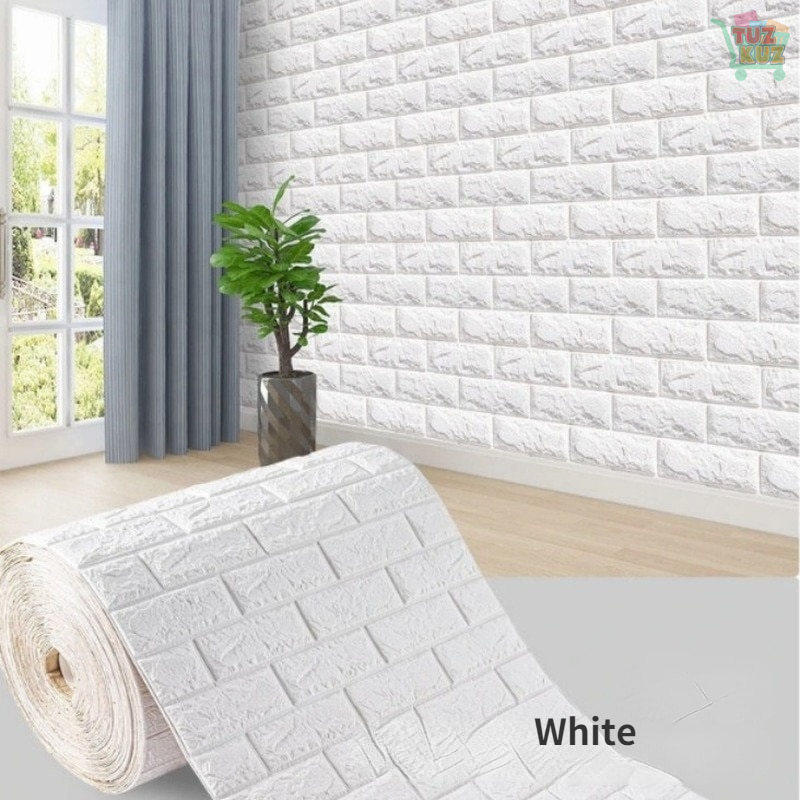 Foam Brick Thicken Wallpaper