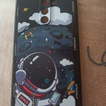 Astronaut Bracket Plating Phone Holder Case