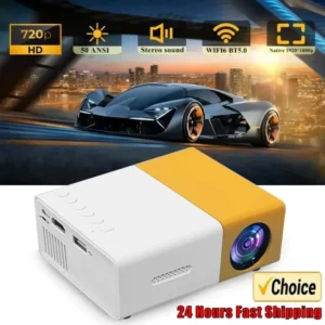 YG300 Portable Mini Projector for Outdoor and Home Use