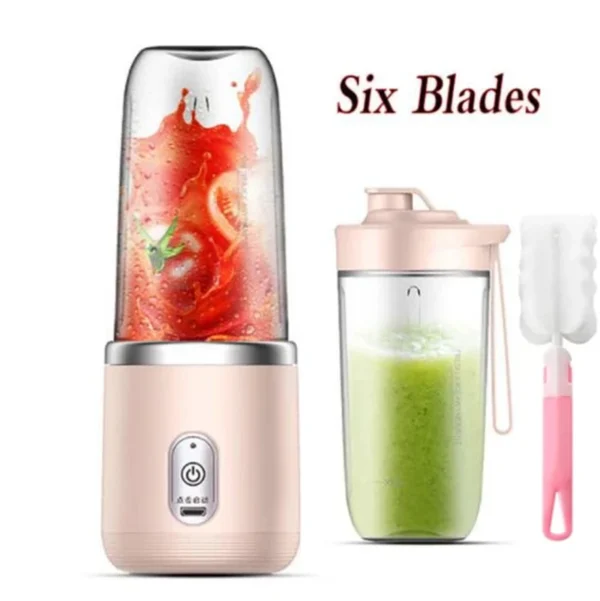 Portable Electric Juicer Blender Cup for Smoothies and Juices_tuzkuz