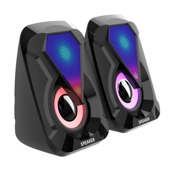 Mini USB Speaker with RGB Lighting