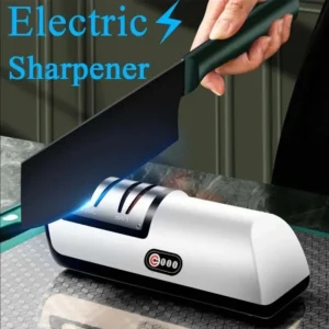 USB Electric Knife Sharpener for Kitchen Knives and Scissors_tuzkuz