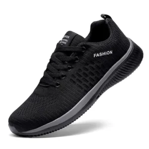 Breathable Men's Sneakers – Comfortable Slip-On Walking Shoes