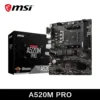 MSI A520M PRO Motherboard for Ryzen R3 R5 R7 5000 3000 Series