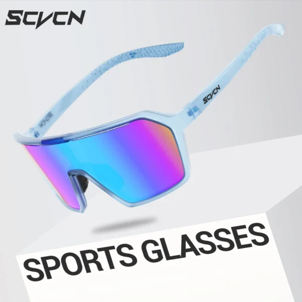 Men’s Outdoor Cycling Sunglasses with UV400 Protection