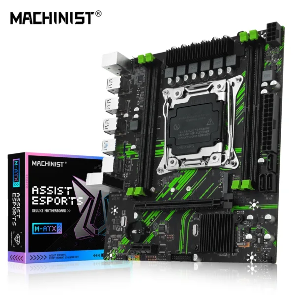 X99 motherboard LGA 2011-3 MACHINIST PR9 Intel Xeon E5 V3 V4